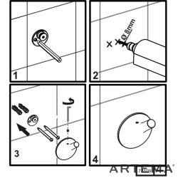 Artema - Artema İstanbul Askı, Krom