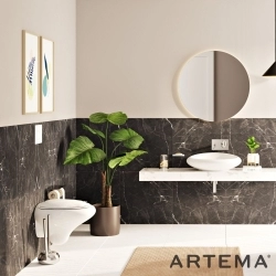 Artema - Artema İstanbul İkili Tuvalet Kağıtlığı, Krom
