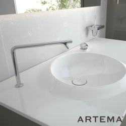 Artema - Artema İstanbul Diş Fırçalığı (Duvardan), Krom