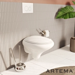 Artema - Artema İstanbul Tuvalet Fırçalığı, Krom