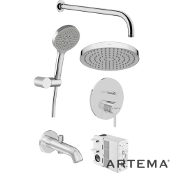Artema - Artema Minimax Round Ankastre Banyo Seti