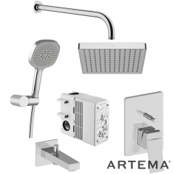 Artema - Artema Minimax Square Ankastre Banyo Seti
