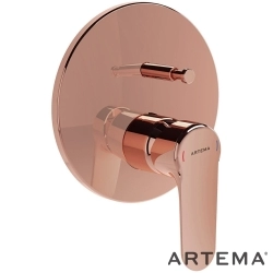 Artema - Artema Root Round Ankastre Banyo Seti, Soft Bakır