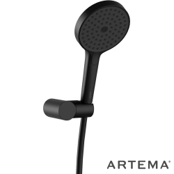 Artema - Artema Root Round Ankastre Banyo Seti, Mat Siyah