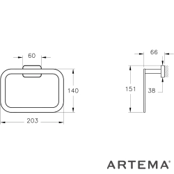 Artema - Artema Flow Halka Havluluk
