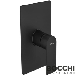 Bocchi - BOCCHI Smart Ankastre Duş Bataryası (Sıva Üstü Grubu), Mat Siyah