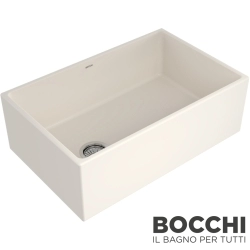 Bocchi - BOCCHI Conptempo Seramik Eviye, 76 cm, Bisküvi