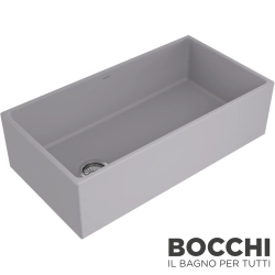 Bocchi - BOCCHI Conptempo Seramik Eviye, 91 cm, Gri