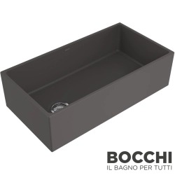 Bocchi - BOCCHI Conptempo Seramik Eviye, 91 cm, Antrasit