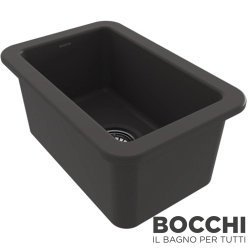 Bocchi - BOCCHI Sotto Seramik Eviye, 46 cm, Antrasit