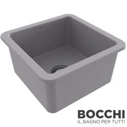 Bocchi - BOCCHI Sotto Seramik Eviye, 46 cm, Gri