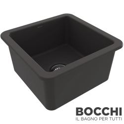 Bocchi - BOCCHI Sotto Seramik Eviye, 46 cm, Antrasit