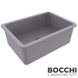 Bocchi - BOCCHI Sotto Seramik Eviye, 68 cm, Gri