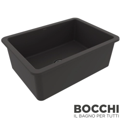 Bocchi - BOCCHI Sotto Seramik Eviye, 68 cm, Antrasit