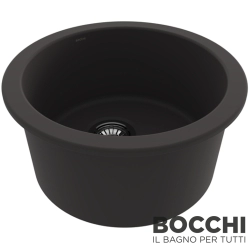 Bocchi - BOCCHI Sotto Seramik Eviye, 47 cm, Antrasit