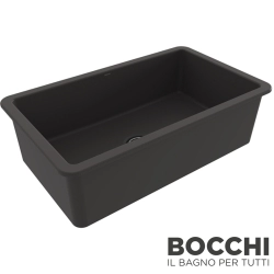 Bocchi - BOCCHI Sotto Seramik Eviye, 81 cm, Antrasit