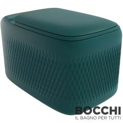 Bocchi - BOCCHI New Age Rimless Kanalsız Asma Klozet, Mat Petrol Mavisi