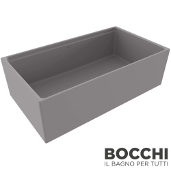 Bocchi - BOCCHI Conptempo Step Rim Seramik Eviye, 84 cm, Mat Gri