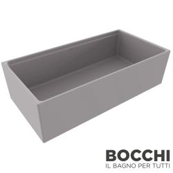 Bocchi - BOCCHI Conptempo Step Rim Seramik Eviye, 91 cm, Mat Gri