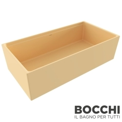Bocchi - BOCCHI Conptempo Step Rim Seramik Eviye, 91 cm, Kaşmir