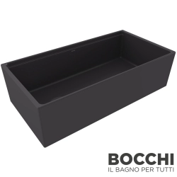 Bocchi - BOCCHI Conptempo Step Rim Seramik Eviye, 91 cm, Antrasit