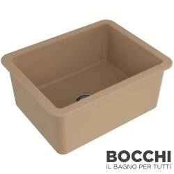 Bocchi - BOCCHI Sotto Seramik Eviye, 61 cm, Mat Kaşmir, Kaşmir