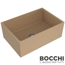 Bocchi - BOCCHI Conptempo Step Rim Seramik Eviye, 70 cm, Mat Kaşmir, Kaşmir