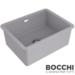 Bocchi - BOCCHI Sotto Seramik Eviye, 55 cm, Mat Gri, Mat Gri