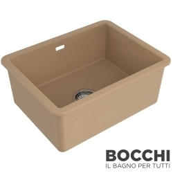 Bocchi - BOCCHI Sotto Seramik Eviye, 55 cm, Mat Kaşmir, Kaşmir