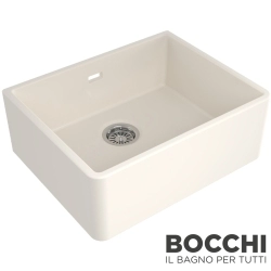 Bocchi - BOCCHI Lavello Seramik Eviye, 60 cm, Bisküvi