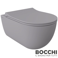 Bocchi - BOCCHI Speciale Swirl Jet Flush Yıkama Kanalsız Asma Klozet, Gri