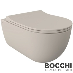 Bocchi - BOCCHI Speciale Swirl Jet Flush Yıkama Kanalsız Asma Klozet, Yasemin