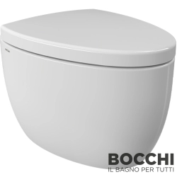 Bocchi - BOCCHI Etna Rimless Kanalsız Asma Klozet, Parlak Beyaz