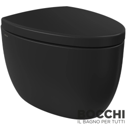 Bocchi - BOCCHI Etna Rimless Kanalsız Asma Klozet, Mat Siyah