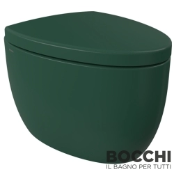Bocchi - BOCCHI Etna Rimless Kanalsız Asma Klozet, Mat Yeşil