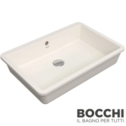Bocchi - BOCCHI Milano Tezgah Altı Lavabo, 55 cm, Bisküvi
