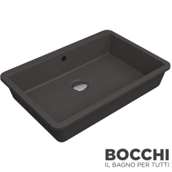 Bocchi - BOCCHI Milano Tezgah Altı Lavabo, 55 cm, Antrasit