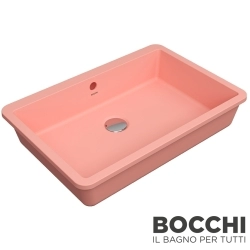 Bocchi - BOCCHI Milano Tezgah Altı Lavabo, 55 cm, Mat Somon