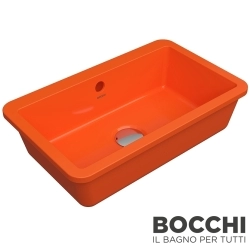 Bocchi - BOCCHI Milano Tezgah Altı Lavabo, 44 cm, Turuncu