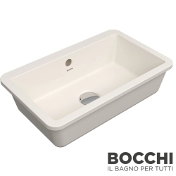 Bocchi - BOCCHI Milano Tezgah Altı Lavabo, 44 cm, Bisküvi