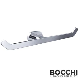 Bocchi - BOCCHI Livorno İkili Tuvalet Kağıtlığı Kapaksız, Krom