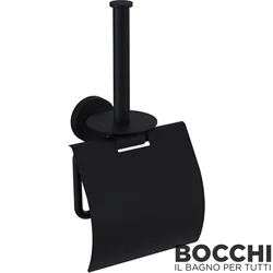 Bocchi - BOCCHI Piave Yedek Tuvalet Kağıtlığı, Mat Siyah