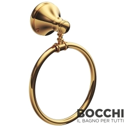 Bocchi - BOCCHI Nuova Lombardia Halka Havluluk, 17 cm, Altın