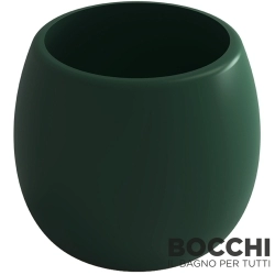 Bocchi - BOCCHI Uovo Seramik Diş Fırçalık, Mat Yeşil