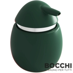 Bocchi - BOCCHI Uovo Seramik Sıvı Sabunluk, Mat Yeşil