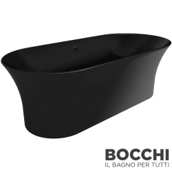 Bocchi - BOCCHI Firenze Küvet 184x87 Akrilik, Parlak Siyah