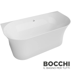 Bocchi - BOCCHI Taranto Küvet 184x87 Akrilik, Parlak Beyaz