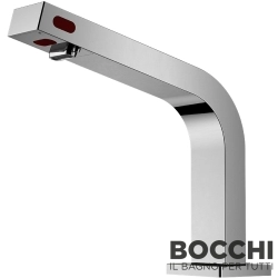 Bocchi - BOCCHI Fotoselli ve Sabun Entegreli Lavabo Bataryası (Tek Su Girişli-Pilli ve Elektrikli)