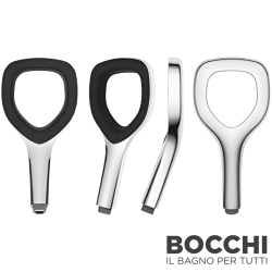 Bocchi - BOCCHI Air2 Xtreme Eco 120D El Duşu 1F, Siyah-Krom