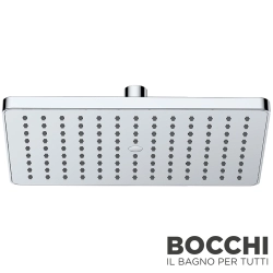 Bocchi - BOCCHI Air2 Tepe Duşu, 26 cm, Krom